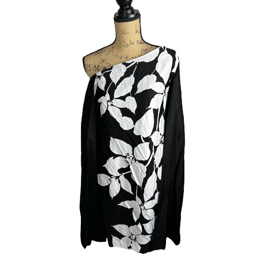 NWT Trina Turk Off Shoulder Floral Cap Dress Size 4